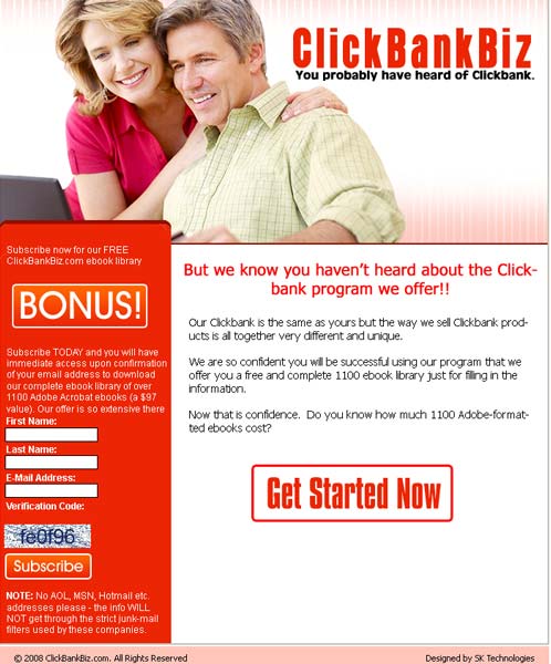 Flash Splash Page Templates